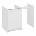 Meuble Bas de Cuisine 100cm avec Niche pour Réfrigérateur