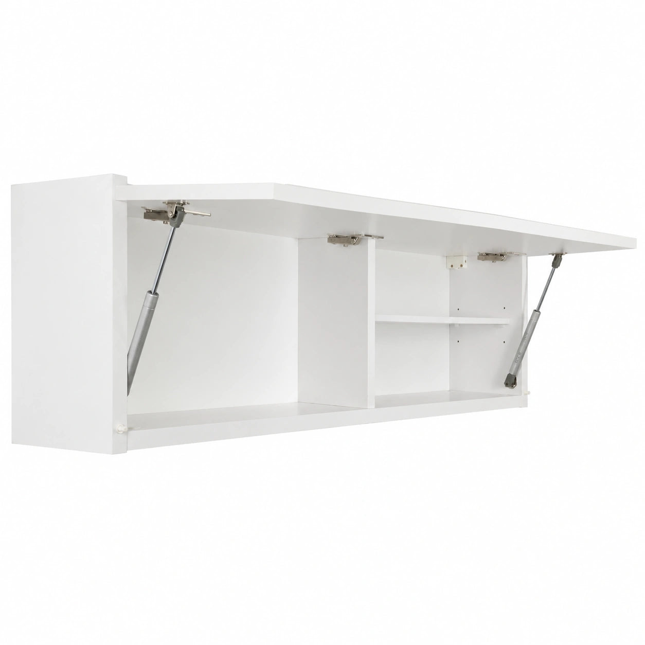 Armoire de salle de bain murale moderne avec portes télescopiques
