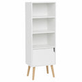 Étagère de Rangement Scandinave Blanche