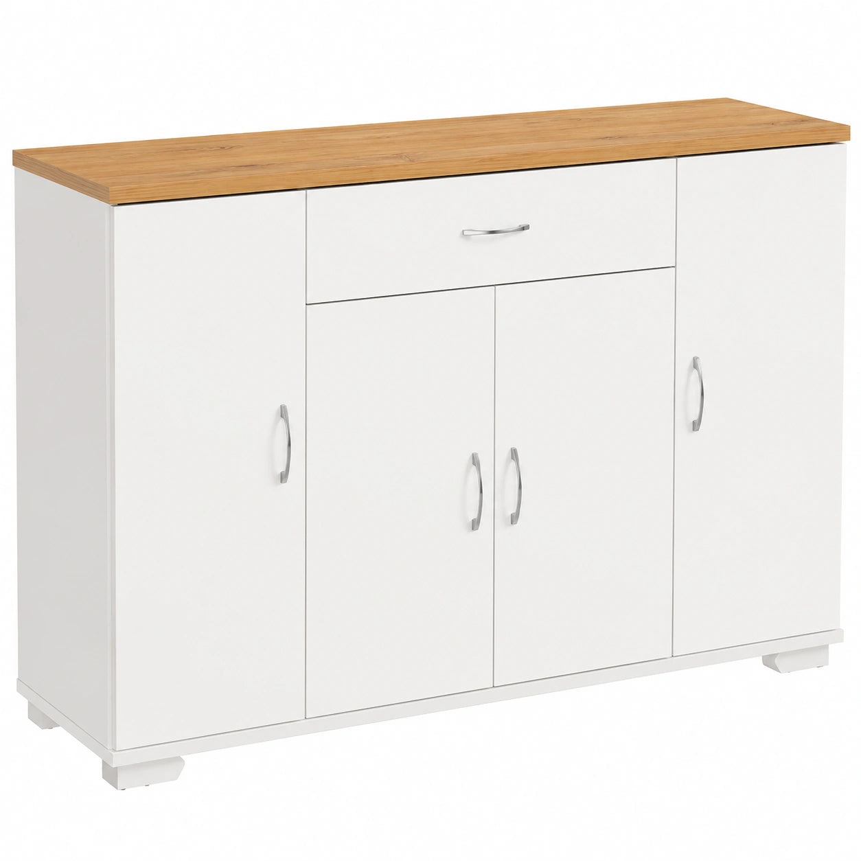 Buffet Scandinave avec Portes et Tiroir pour Maison