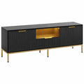 Meuble TV Moderne avec Rangement pour Salon
